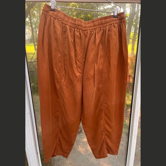 Connally Goods Connally McDougall Rust Colored Cotton Pants & Tank Top Size 3X - Picture 5 of 13